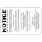 Signmission Safety Sign, OSHA Warning, 10" Height, Supplemental Sign, Landscape OS-WS-D-1014-L-19714 - alternate 1